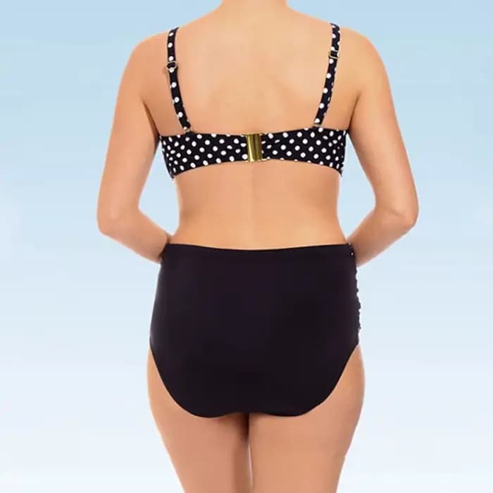 Grande taille maillot de bain femmes attaché sac de sport Bikini