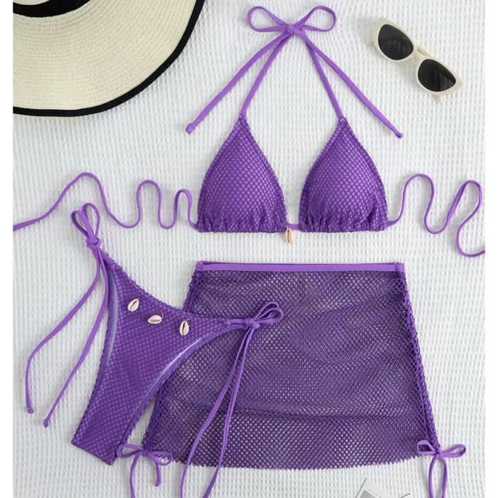 Maillot de bain trois pièces pour femmes