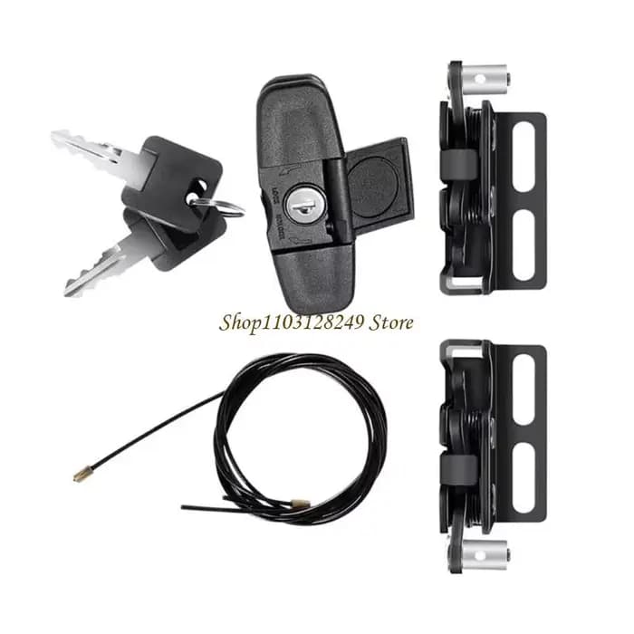 Accessoires de modification de camion pour 100XQ 100XL 100XR : Ensemble de poignées torsadées avec capuchons de camion, loquets torsadés et câble 113436 83514