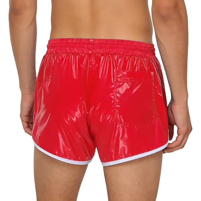 Maillots de bain pour hommes, shorts imperméables, shorts de bain, maillot de bain, taille élastique avec cordon de serrage, coutures, shorts avec poches