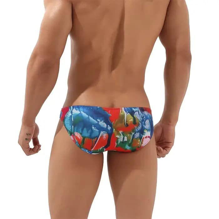Maillot de bain Sexy pour hommes, slip de bain, Mini taille basse, maillot de bain, séchage rapide, respirant, pour la plage