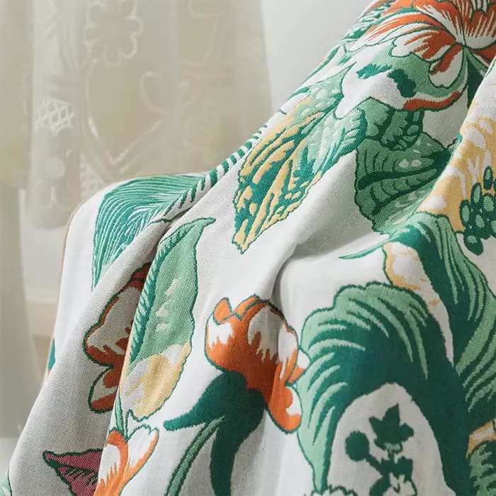 Grande Serviette de Bain en Gaze de Coton