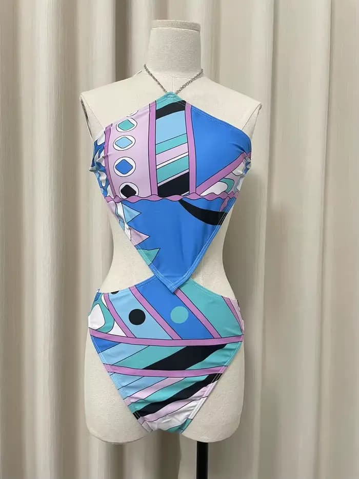 Nouvelle collection 2026 : Ensembles de maillots de bain pour femmes, style jupe, de marque de créateur, sexy, avec foulard et bretelles intégrées