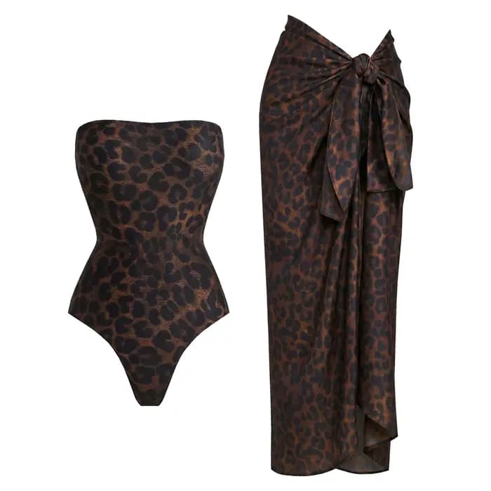 Ensemble bikini léopard sexy 2026