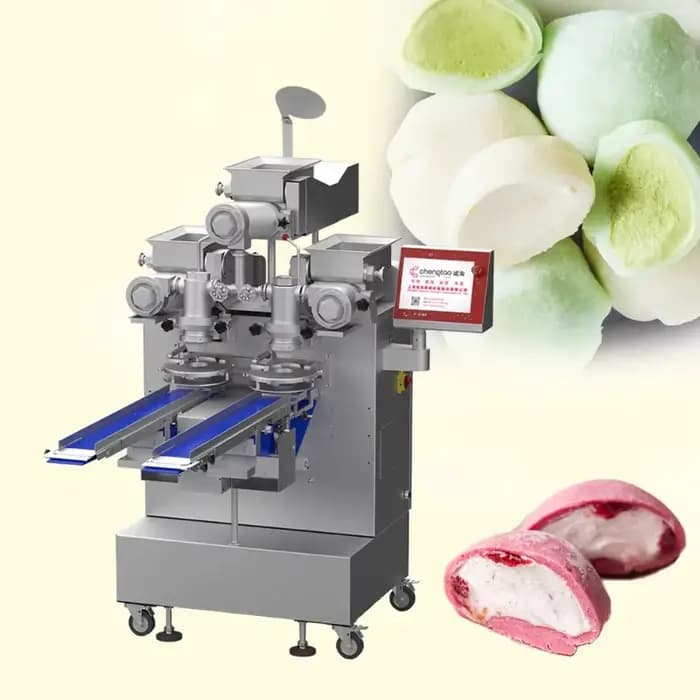 Machine automatique à grande échelle pour la fabrication de Maamoul, Kubba, Falafel, Coxinha, Tamales, Churros