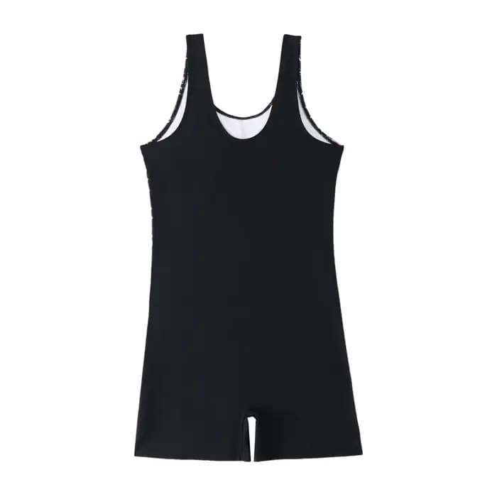 Maillot de bain une pièce mode Sexy Bikini sans manches surf vêtements de natation femmes 1 pièce maillot de bain compétitif ж dik onderльник