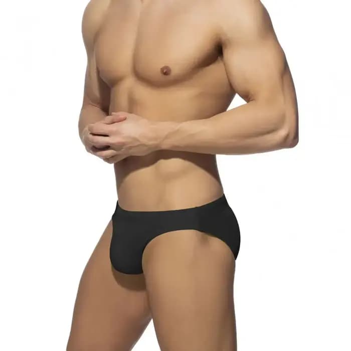 Mini slip de bain pour hommes, pantalon de plage, surf, taille basse, Sexy, planche de surf, couleur unie, rembourré, Push-up, maillots de bain