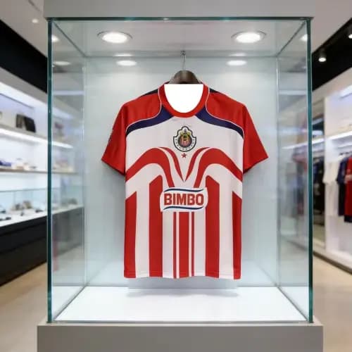Nouveau Maillot de Football Rétro Chivas Guadalajara 2026 – Meilleure Vente – Homme, Séchage Rapide, Respirant, Athleisure Simple, Style Y2K, Tenue de Plage Estivale