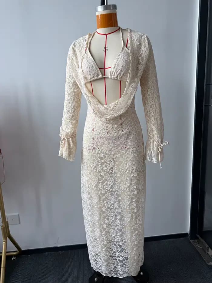 Maillot de bain trois pièces pour femmes