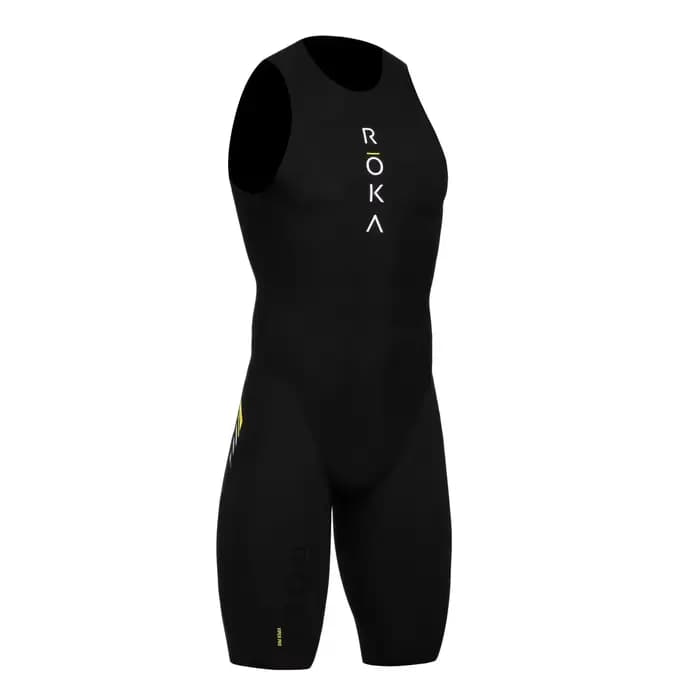 Roka nouveau hommes Triathlon maillot de bain sans manches combinaison vélo vtt Pro équipe Arena course Trisuit natation