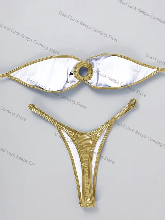 Bikini Bandeau Sexy 2026 pour Femme