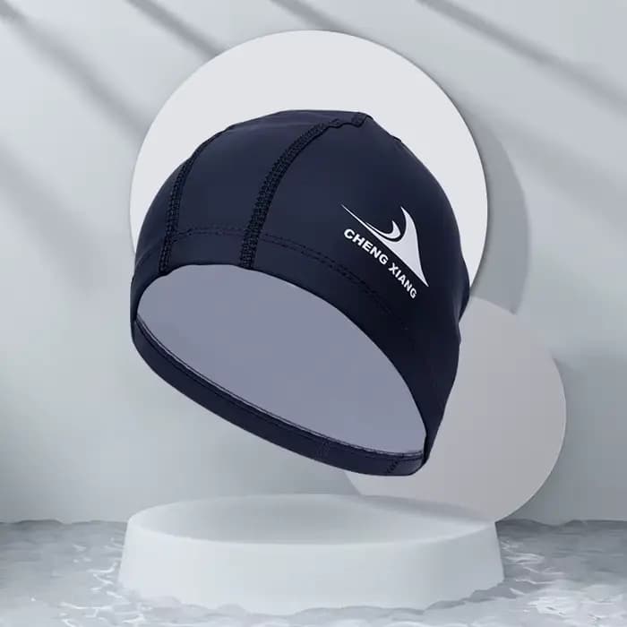 Bonnet de bain requin pour hommes et femmes, tissu imperméable, haute élasticité, Flexible, Durable, Protection des cheveux longs, chapeau de piscine