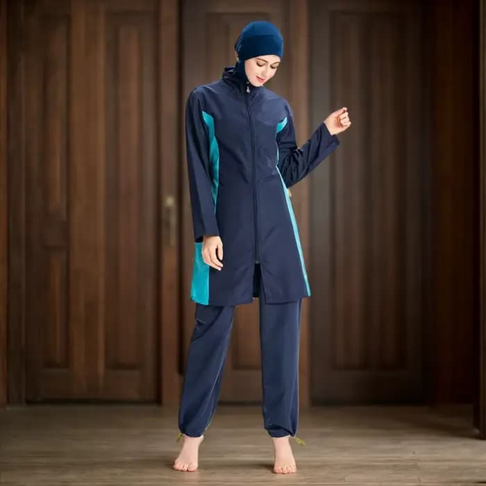 Femmes musulmanes Hijab maillot de bain à capuche maillots