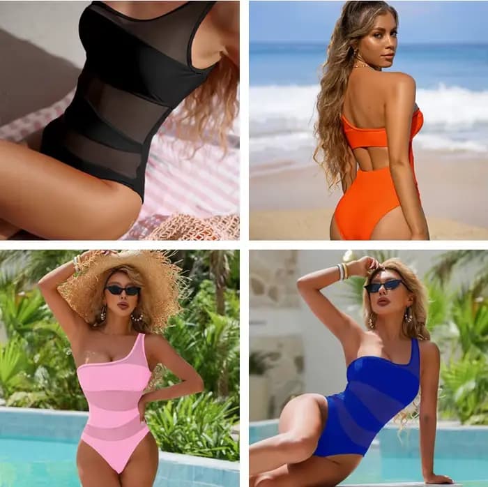 2026 S-XXL grande taille maillot de bain plage une pièce maillots