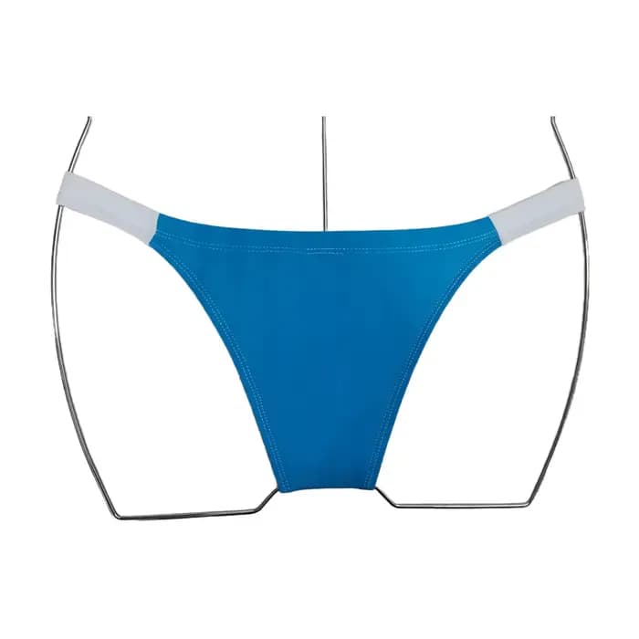 Maillot de bain triangulaire pour homme BOYTHOR avec demi-hanches et cordon de serrage intégré pour la natation et la plage