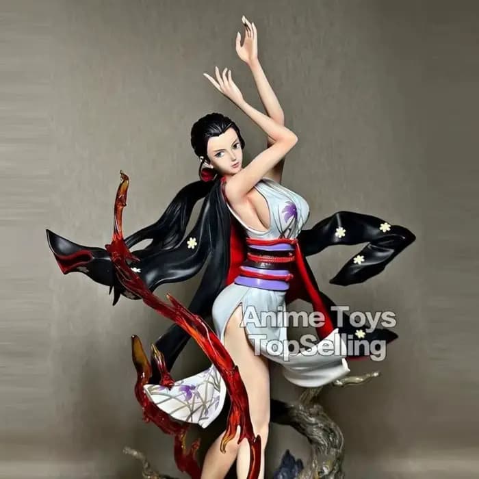 Figurine d'action Anime One Piece, figurine Robin, démon Robin, jouets en PVC, modèle de statue, jouets de collection, cadeaux, 38 cm/15 pouces