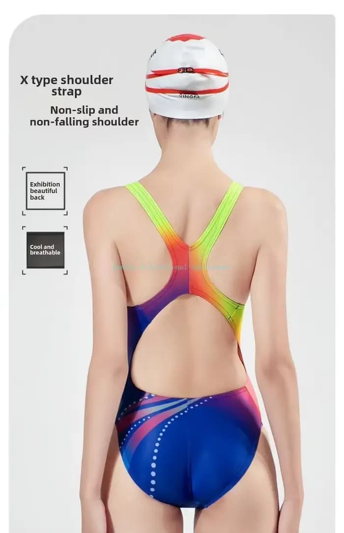 Nouveau Yingfa maillot de bain femmes professionnel course maillot de bain séchage rapide sport Triangle maillots de bain