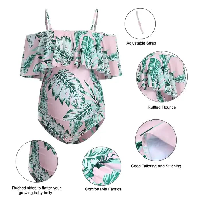Maillot de bain une pièce pour femme enceinte