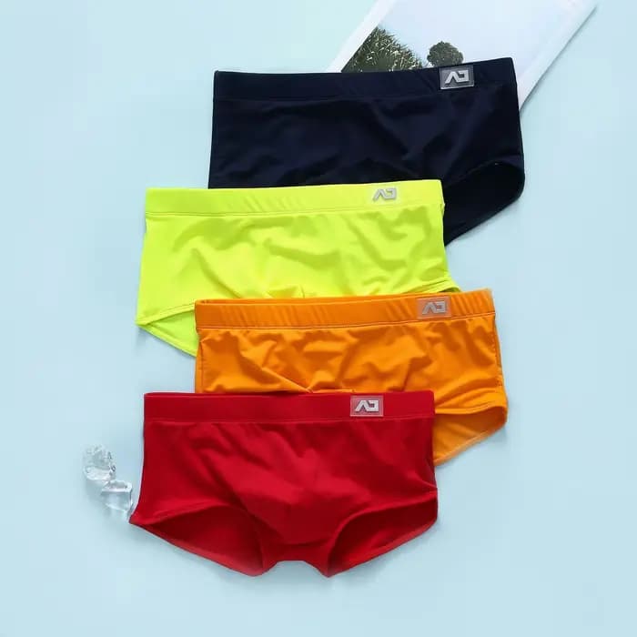 Maillot de bain anti-république à séchage rapide pour hommes, boxers de sport pour jeunes, bas audisexy, grand