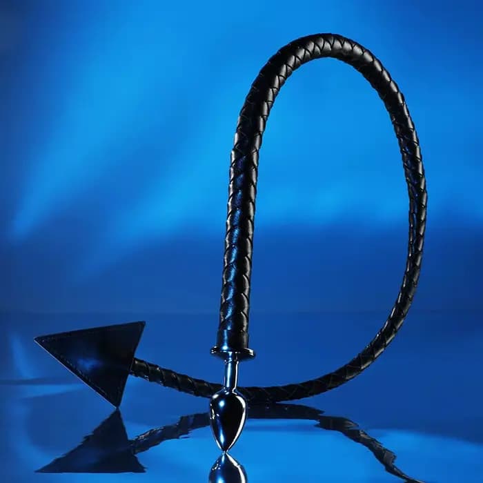 Demon Tail Metal Anal Sex Toys, Fétiche, SashCosplay, Bsie m Bondage, Fessée, Fouet pour Couple, Jeux drôles, Delight Shop, S, M