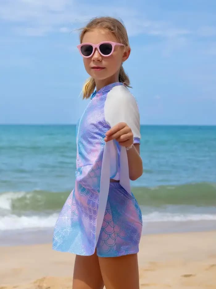 Maillot de bain deux pièces pour filles