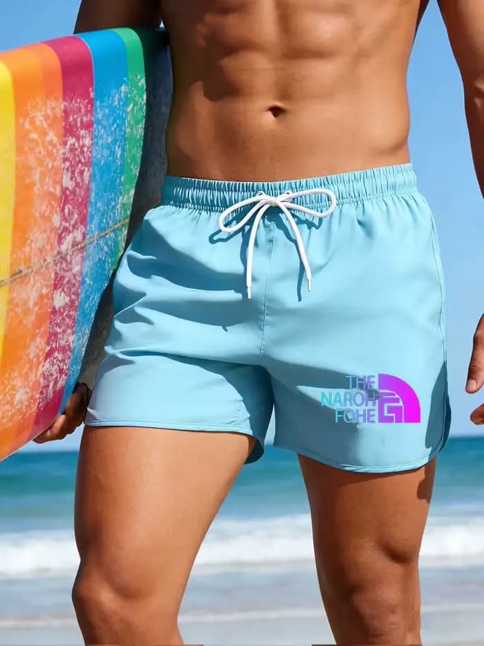 Shorts de plage estivaux pour hommes, nouveaux shorts de plage imprimés tendance pour hommes, séchage rapide, multicolores, shorts de sport pour hommes