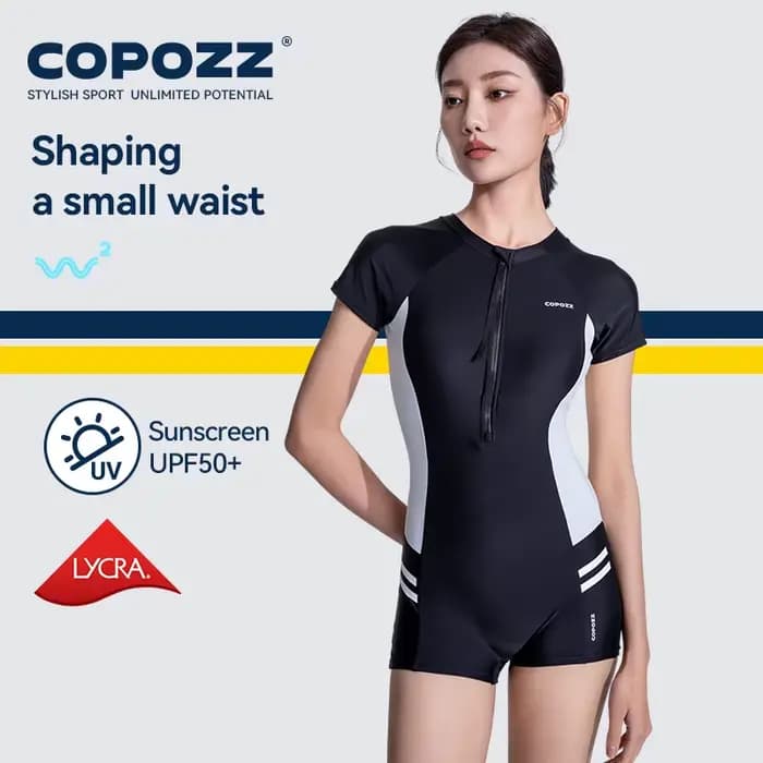 COPOZZ femmes surf Sport maillot de bain une pièce maillots