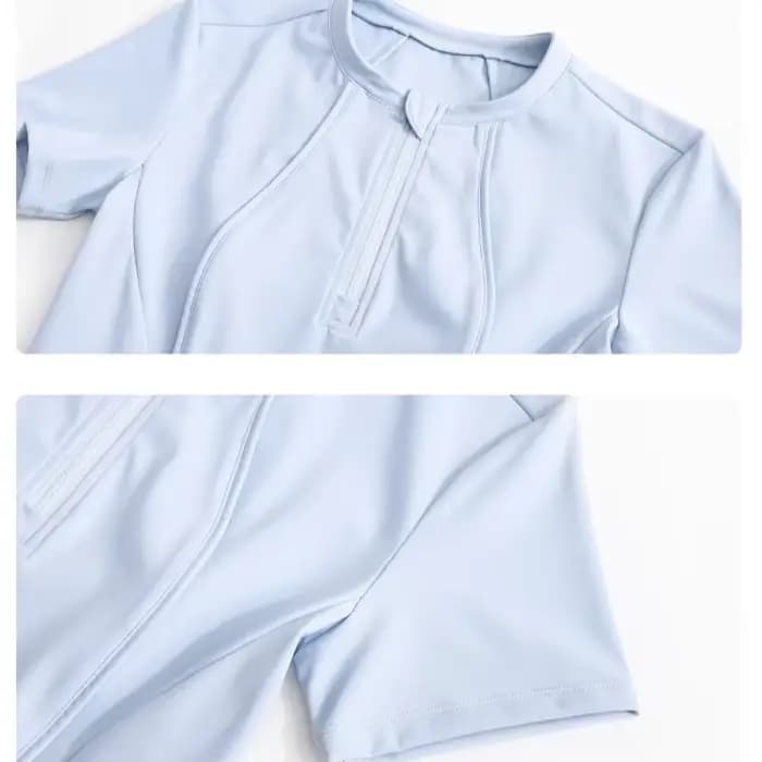 Ensembles de shorts de yoga DRUR pour femmes, ensemble décontracté d'été en deux pièces avec t-shirt de sport à col rond et shorts avec poches, pour la gym et la course à pied