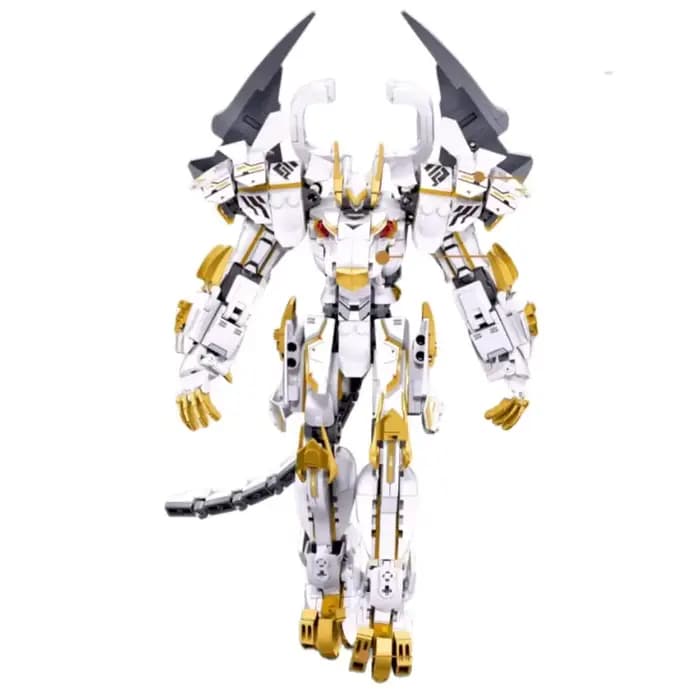 Mech Robot modèle blocs de construction ensemble de jouets films de créativité figurine guerrier bricolage assembler des briques jouets pour enfants cadeaux