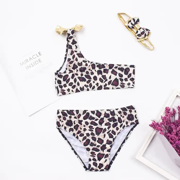 2 ~ 8 ans enfants filles Bikini 2026 nouveau été filles maillots de bain pour enfants maillot de bain imprimer enfants Bikinis Biquini Infantil maillot de bain
