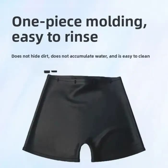 Maillots de bain en silicone pour hommes et femmes, caleçons boxers sans couture, triangle, pour piscine et plage, doux, confortables, imperméables, séchage rapide