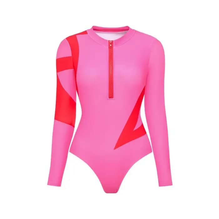 Maillot de bain de surf une pièce pour femme avec robe cache-maillot
