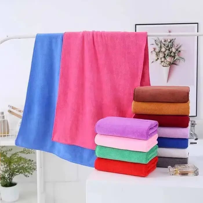 Grande Serviette de Bain en Microcarence
