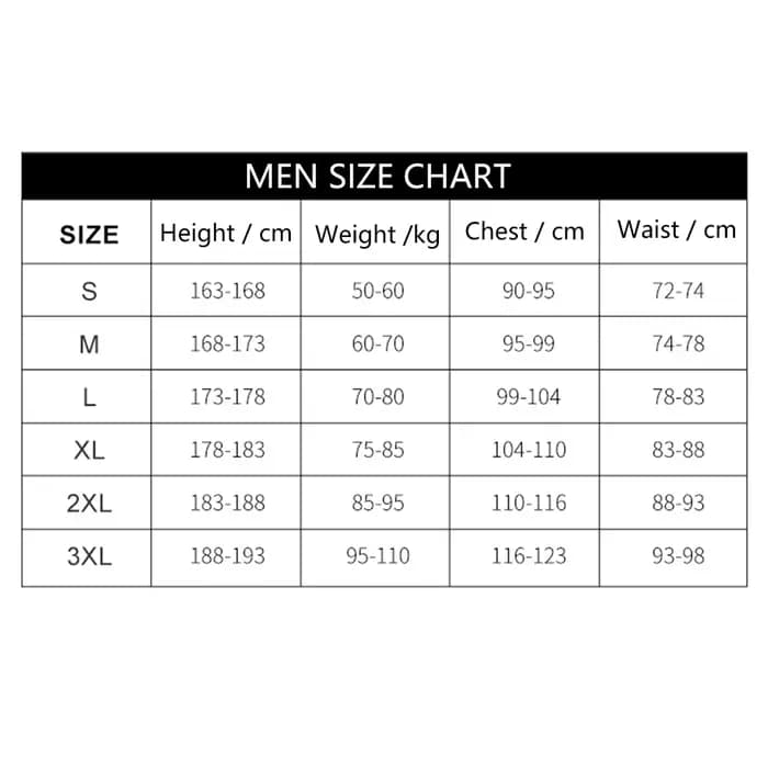 Vêtements de plongée pour hommes avec fermeture éclair