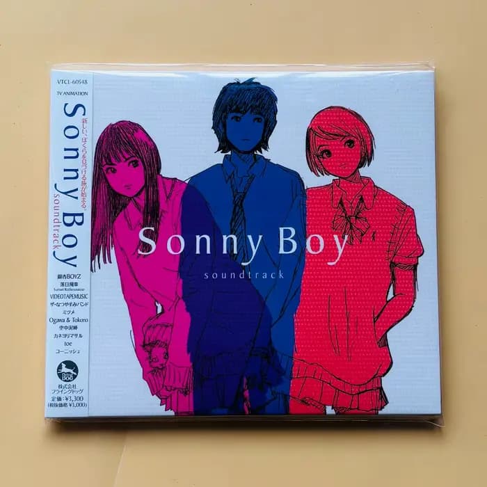 Sonny Boy Original Soundtrack CD 2021 Flying Dog VTCL-60548 Sunset Rollercoaster Ging Nang Boyz Anime OST En stock
