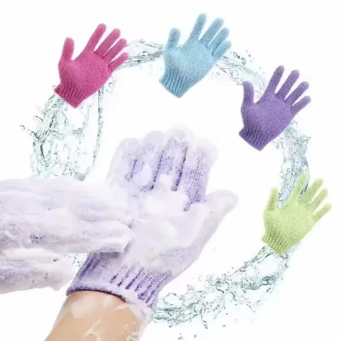 2 pièces/paire bain pour Peeling gant exfoliant