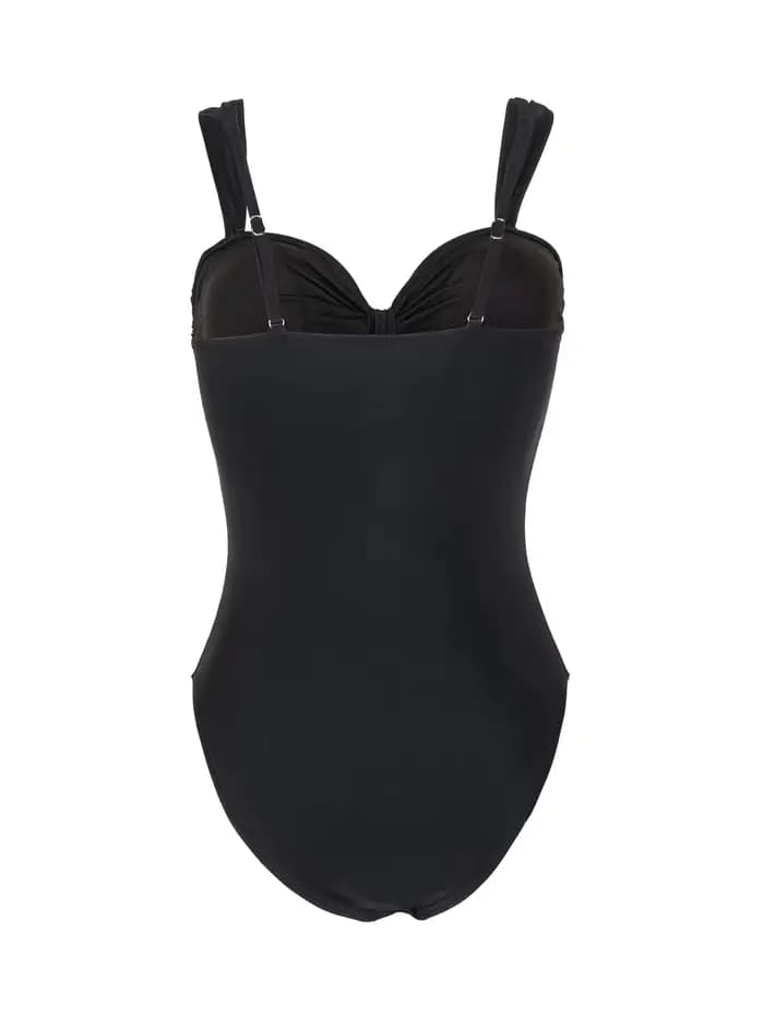 Femmes une pièce maillot de bain noir Sexy Bikini