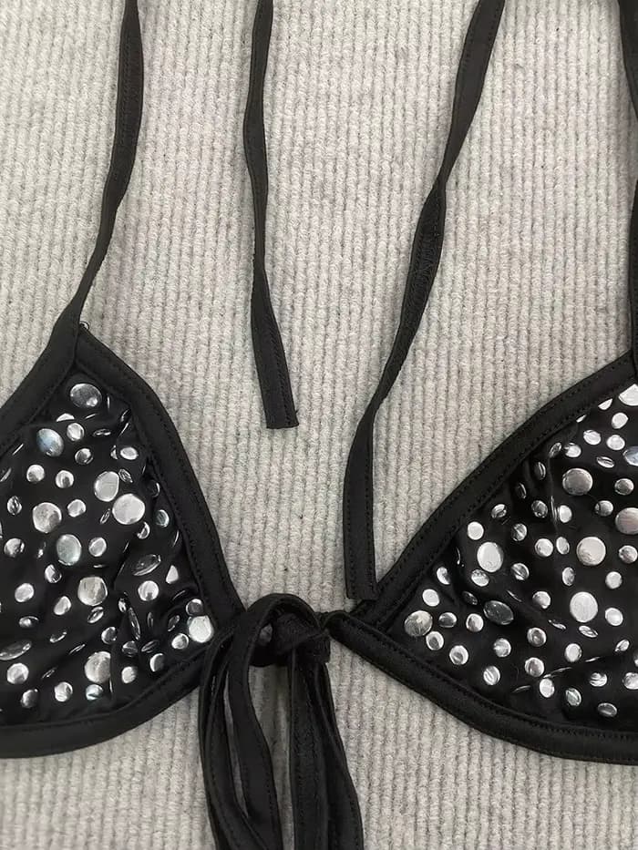 Nouveau bikini sexy à lacets pour femme