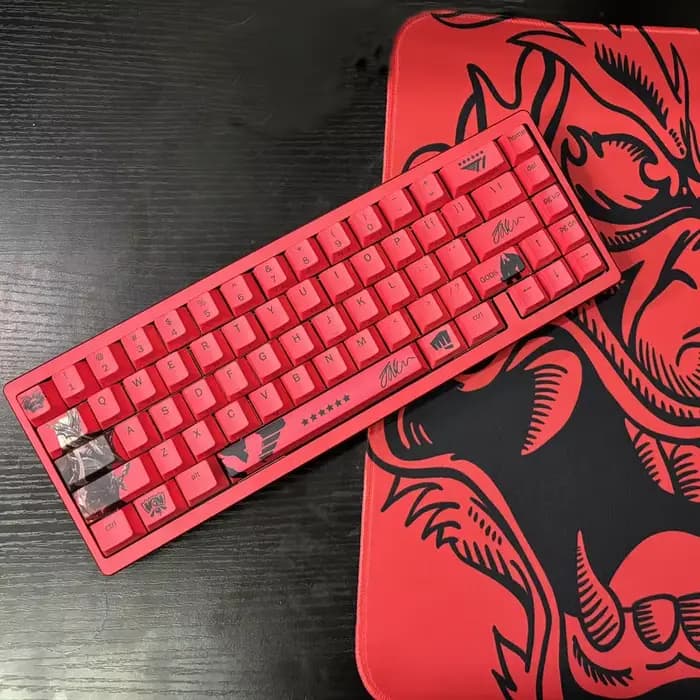 Faker grand roi démon Keycaps quatre côtés Transparent LoL thermiquement sublimé Pbt matériel clavier mécanique Pudding Keycaps
