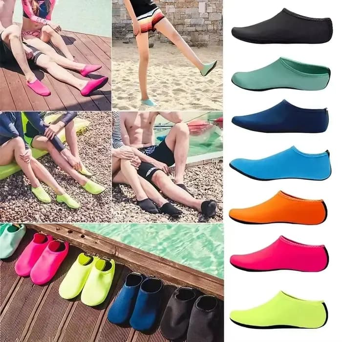Chaussures d'eau unisexes antidérapantes d'été