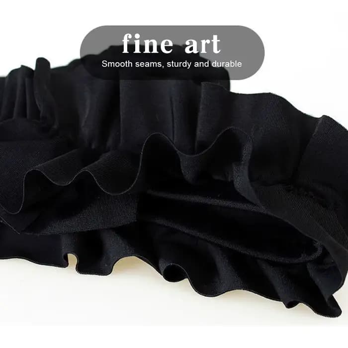 Bonnet de bain plissé pour femmes, bonnet de bain en nylon, bonnet de douche confortable, protection des oreilles, maintien de la coiffure pour cheveux longs ou courts