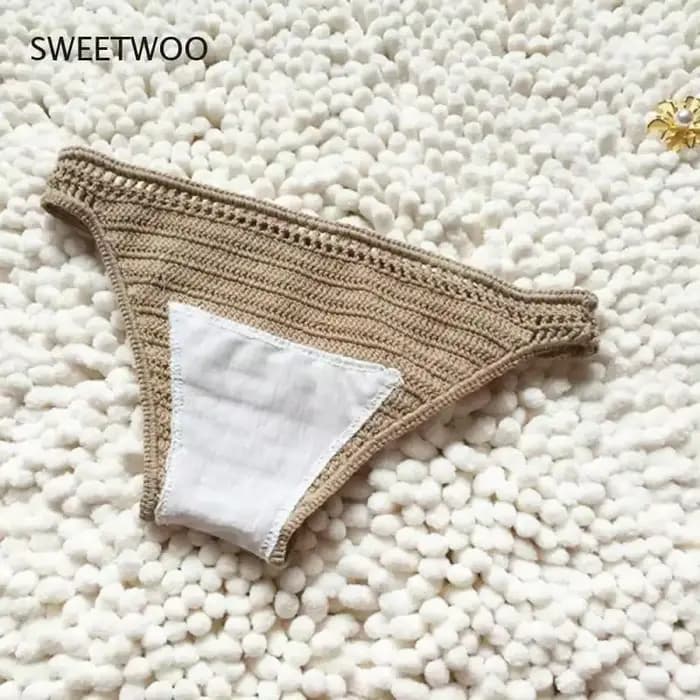 Maillot de bain crochet style bohème