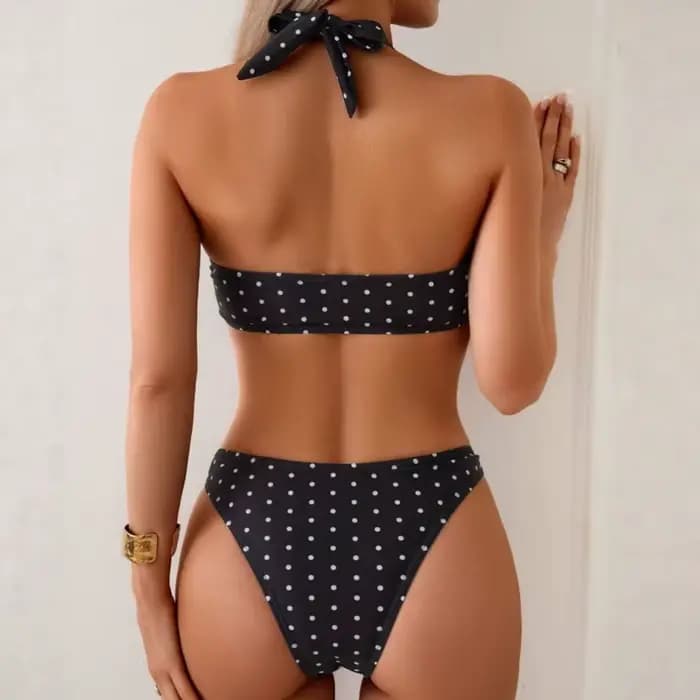 Été Sexy Bikinis Dot femmes maillots de bain femme maillot