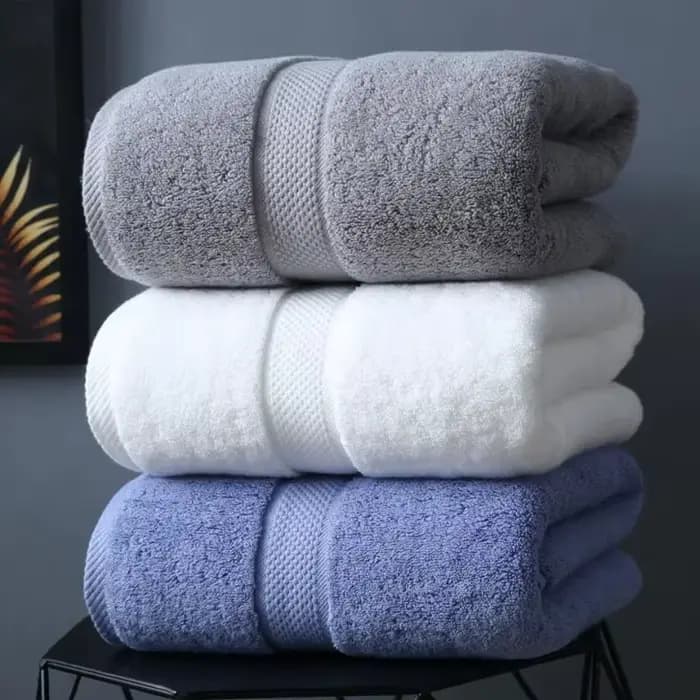 Serviette de bain en coton pour adultes