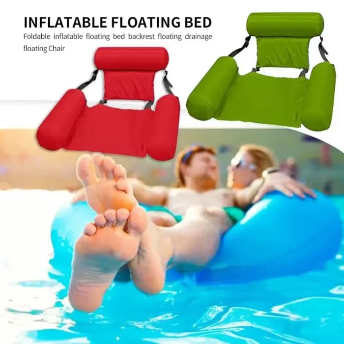 Nouveaux matelas gonflables accessoires de piscine d'eau hamac chaises longues flotteur de piscine jouets de Sports nautiques tapis flottant jouets de piscine