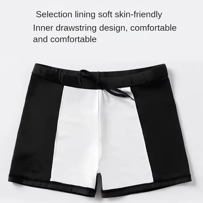 Maillot de bain respirant taille haute pour hommes