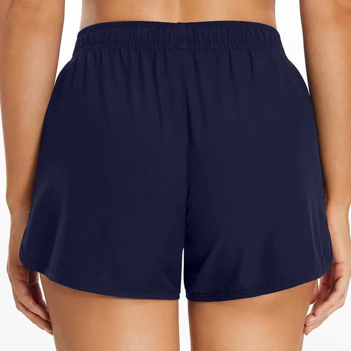 Short de bain avec poches pour femme, short de bain taille haute, short de bain, short de bain, short de bain pour femme, couverture complète, short de bain astronomique