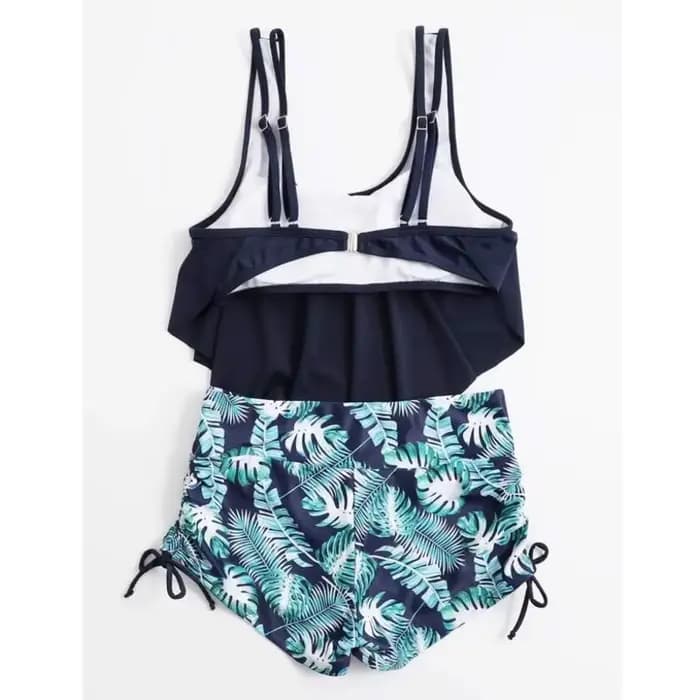 Été volants maillots de bain Tankini ensembles maillot