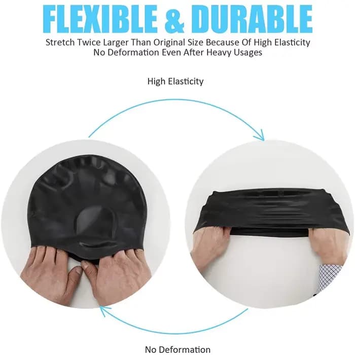 Bonnets de bain en Silicone pour adultes