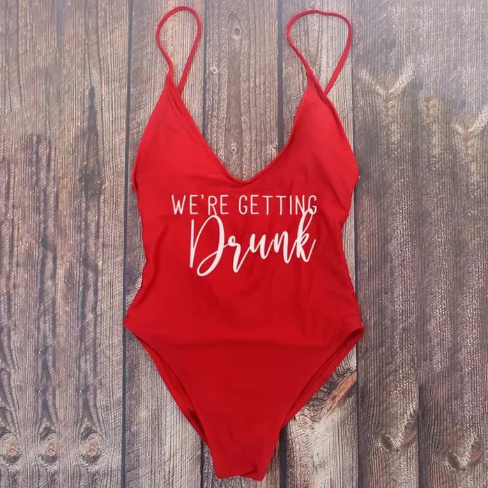 S-XL rembourré mariées maillot de bain Bachelorette fête femmes se marier maillots